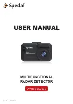 Spedal VP668 Series User Manual preview