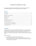 Preview for 3 page of Speech Recognition Solutions SpeechWare TravelMike User Manual