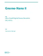 Speech Technology Center Gnome-Nano II Operation Manual preview