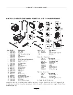 Предварительный просмотр 2 страницы Speed Clean 020261-1 Illustrated Parts List