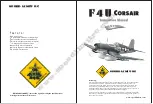 Speed Limit F4U Corsair Instruction Manual предпросмотр