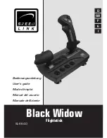 Speed Link Black Widow SL-6640 User Manual preview