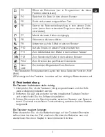 Preview for 7 page of Speed Link ERGO RF KEYBOARD SL-6491 User Manual