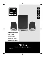 Preview for 1 page of Speed Link Sirius SL-8191 User Manual