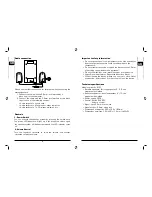 Preview for 4 page of Speed Link Sirius SL-8191 User Manual