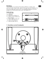 Preview for 3 page of Speed Link SL-8250 User Manual