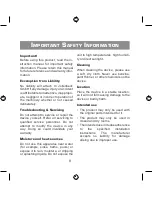 Preview for 8 page of Speed Link SL-8771 User Manual