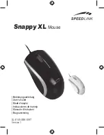 Preview for 1 page of Speed Link Snappy XL SL-6145-SBK Version 1 User Manual