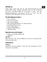 Preview for 3 page of Speed Link STORMTROOPER SL-6538 User Manual