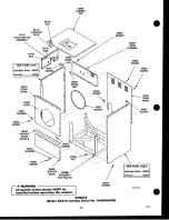 Предварительный просмотр 31 страницы Speed Queen BX218 Parts Manual