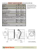 Preview for 2 page of Speed Queen FTSA0AWN Quick Manual