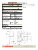 Предварительный просмотр 2 страницы Speed Queen KES17AWF1500 Specifications