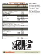 Предварительный просмотр 2 страницы Speed Queen LTSA7AWN1500 Specifications