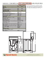 Предварительный просмотр 2 страницы Speed Queen LWNA11SP111TW01 Specifications