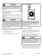 Предварительный просмотр 18 страницы Speed Queen SF3JM Installation & Operation Manual