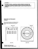 Preview for 2 page of Speed Queen WX75130 Parts And Service Manual