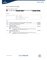 Preview for 47 page of Speed Touch 580 Cli Reference Manual