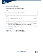 Preview for 53 page of Speed Touch 580 Cli Reference Manual