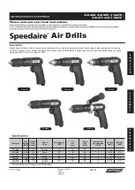 Speedaire 21AA68 Operating Instructions & Parts Manual preview