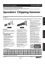 Speedaire 21AC16 Operating Instructions Manual preview