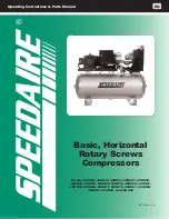 Preview for 1 page of Speedaire 40HU29 Instructions Manual