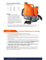 Предварительный просмотр 7 страницы SpeedClean CoilJet CJ-125 Operating & Maintenance Instructions