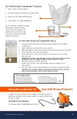 Preview for 3 page of SpeedClean Mini-Split Cassette Bib Kit Operating & Maintenance Instructions