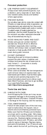 Preview for 51 page of Speedheater Cobra Instruction & Safety Manual