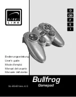 Preview for 1 page of SpeedLink Bullfrog SL-6540 User Manual