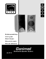 SpeedLink Ganimed SL-8115 User Manual предпросмотр