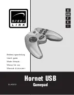 Preview for 1 page of SpeedLink Hornet USB SL-6512 User Manual