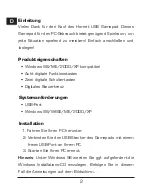 Preview for 2 page of SpeedLink Hornet USB SL-6512 User Manual