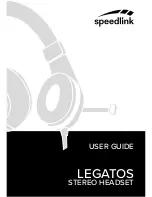 SpeedLink LEGATOS User Manual preview