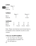 Preview for 14 page of SpeedLink RF CubePad User Manual