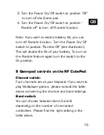 Preview for 15 page of SpeedLink RF CubePad User Manual