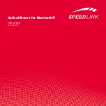 SpeedLink SL-6196-SBK Instructions Manual предпросмотр