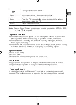 Предварительный просмотр 7 страницы SpeedLink SL-6465 User Manual