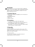 Preview for 6 page of SpeedLink SL-8020 User Manual