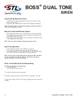 Предварительный просмотр 5 страницы SpeedTech Lights BOSS S-BDT200 Instruction Manual