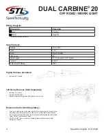 Preview for 4 page of SpeedTech Lights DUAL CARBINE 20 Instruction Manual