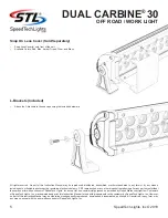 Предварительный просмотр 5 страницы SpeedTech Lights DUAL CARBINE 30 Instruction Manual