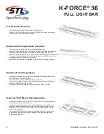 Предварительный просмотр 6 страницы SpeedTech Lights K-FORCE 36 Instruction Manual