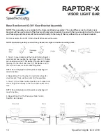 Preview for 10 page of SpeedTech Lights RAPTOR-X Instruction Manual