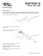 Preview for 12 page of SpeedTech Lights RAPTOR-X Instruction Manual