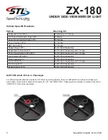 Предварительный просмотр 5 страницы SpeedTech Lights ZX-180 Instruction Manual