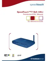 Speedtouch SpeedTouch 716v5 (WL) Cli Reference Manual preview