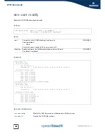 Preview for 62 page of Speedtouch SpeedTouch 716v5 (WL) Cli Reference Manual