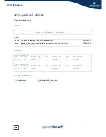 Preview for 82 page of Speedtouch SpeedTouch 716v5 (WL) Cli Reference Manual