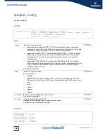 Preview for 86 page of Speedtouch SpeedTouch 716v5 (WL) Cli Reference Manual