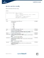 Preview for 249 page of Speedtouch SpeedTouch 716v5 (WL) Cli Reference Manual